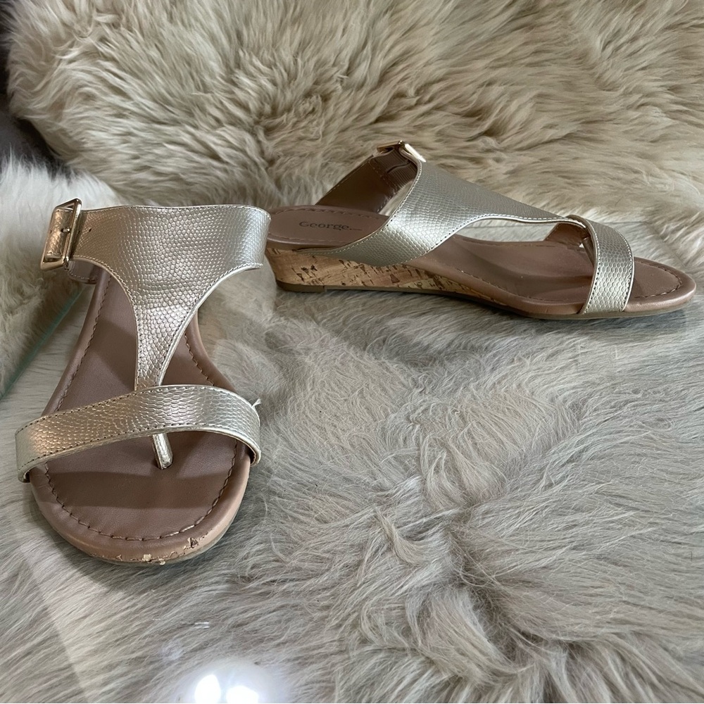 George Silver Women’s Roman Sandals